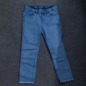 Light Wash Cropped Jeans